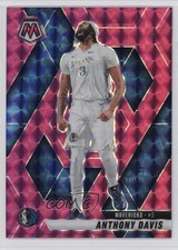 2024-25 Panini Mosaic Pink Mosaic Prizm 59/175 Anthony Davis #118 1c47