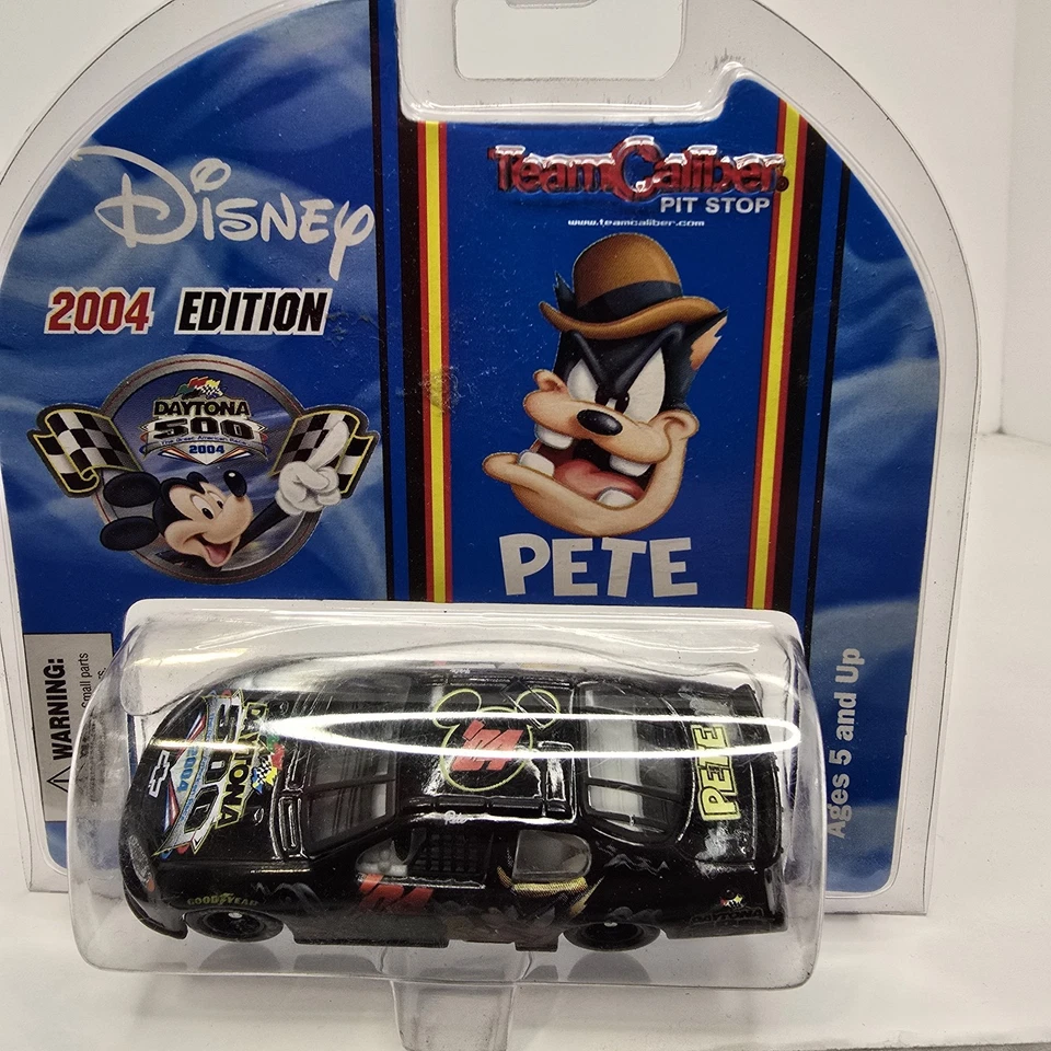 Vintage 2004 Daytona 500 Disney Pete 1:64 Die Cast Car Nascar Team Caliber - Image 3 of 4