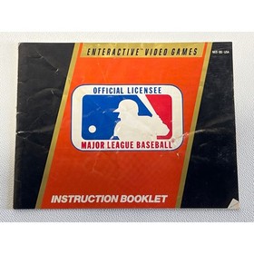 Major League Baseball Game (Nintendo NES 1987) CIB Cartridge Manual Sleeve & Box