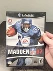 Madden NFL 07 Nintendo Game Cube 2006 Read Description