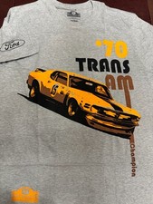 1970 Trans-am Mustang Champion Nos Never Worn Original Tshirt Size Large Only