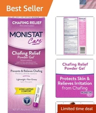 1.5oz Monistat Powder Gel for Daily Chafing Relief - Clinically Tested