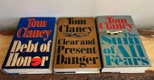 Tom Clancy, Hard Cover, Book Bundle, See Photos 