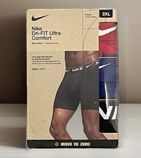 Nike Dri-FIT Ultra Comfort Men's Boxer Briefs Size 2XL 3-Pack KE1257-612