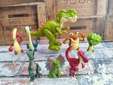 Gigantosaurus Action Figure Bundle - Tiny Mazu Bill Rocky Cror Totor Dilo