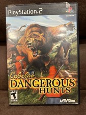 Cabelas Dangerous Hunts Sony Playstation 2 Free Shipping CIB