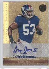 2011 Panini Gold Standard Rookie Gold Signatures 11/25 Greg Jones #185 Auto 0c3