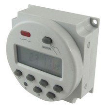 AC 110V Digital LCD Power Programmable Timer Time Switch Relay 8As