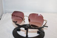Mulberry Sunglasses SML068 Pale Gold with Rose Graduated Lenses BNIB