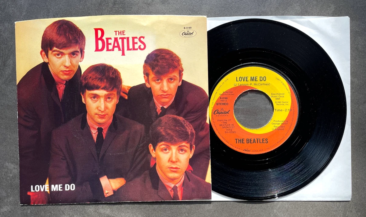 Beatles Love Me Do in Single 7'' Vinyl-Schallplatten (1960er