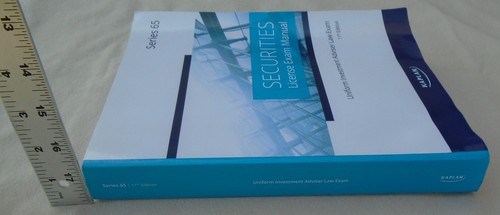 Uniform Investment Adviser Law Exam SERIES 65 11th Edition Kaplan PAPERBACK - Bild 3 von 13