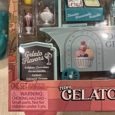 Teeny Tinies Teeny World Traveler Mini Food Playset Gelato Set NIB