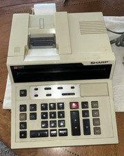 Sharp Compet CS-2164H 12-Digit Printing Calculator Adding Machine Tested Works