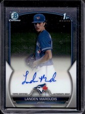 Landen Maroudis 2023 Bowman Draft Chrome #CDA-LM 1st Prospect Auto C