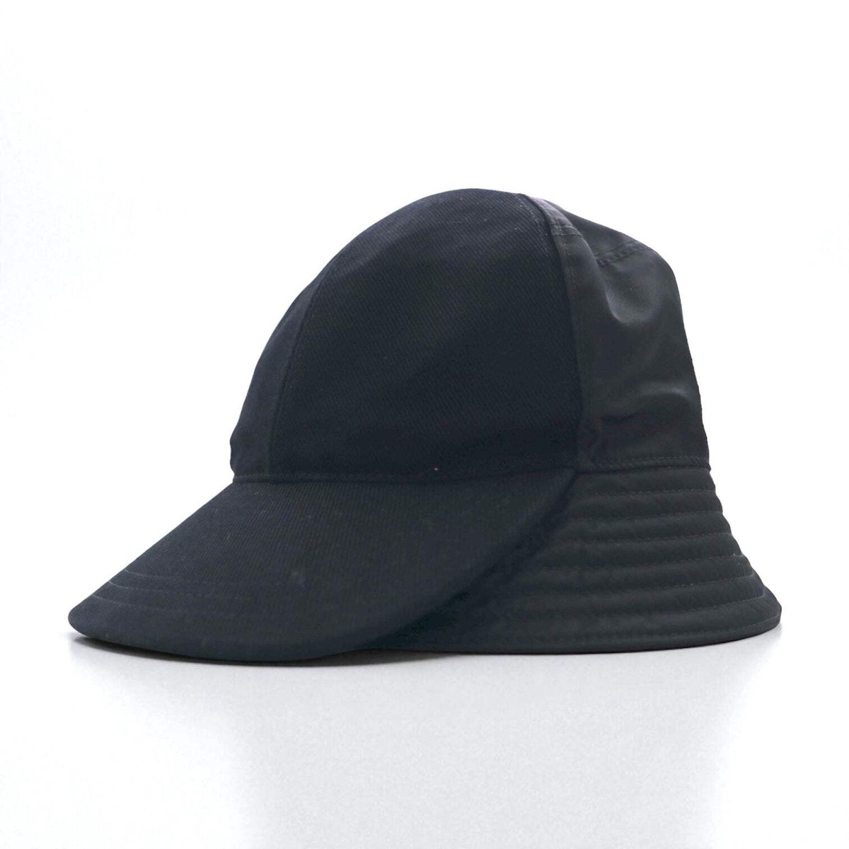 PRADA RE-NYLON Visor Bucket Hat 2-Way Cap P101 2021 30661 2HC281