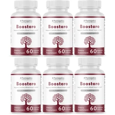 Boostaro -Healthy Blood Sugar Level Support Dietary Supplement - 6 Bottles
