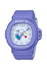CASIO BABY-G PLAYFUL HEARTS BGA‑10‑6AJF Purple Analog Women’s Watch New in Box