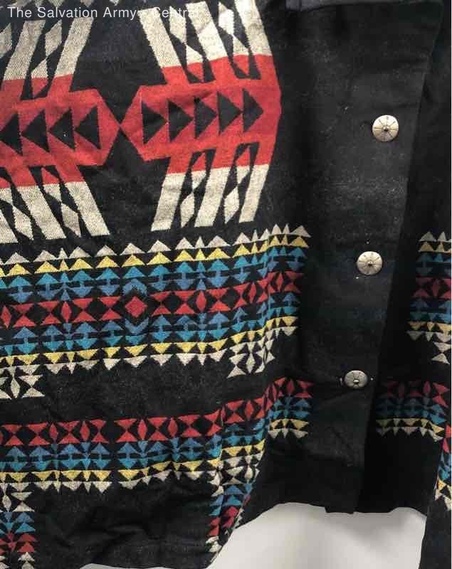 Pendleton Womens Multicolor Geometric Wool Snap F… - image 4