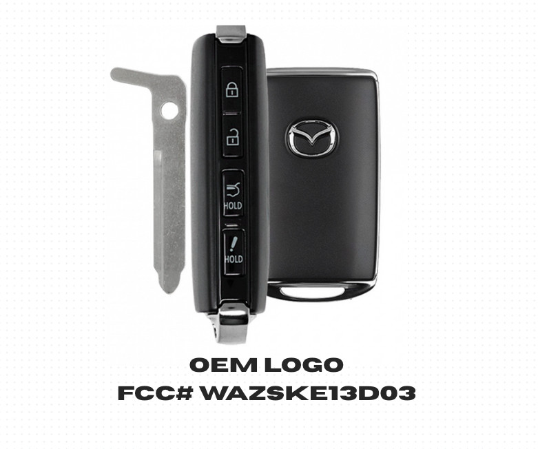 OEM 2019-2023 MAZDA CX-5 CX-6 CX-9 REMOTE KEY FOB TAYB-67-5DYB WAZSKE13D03