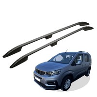 Dachreling Passend FüR Peugeot Rifter L1 Kurz (Swb) Baujahr Ab 2018 Schwarz