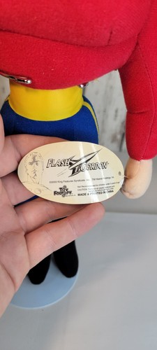 Flash Gordon 2003 Toy Factory Plüschtier 15 Zoll Stofftier Puppe Comicfigur Held mit Etikett - Bild 7 von 7