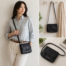 Black Purse Rectangle Shoulder Strap Crossbody Shimmery Bag NWT
