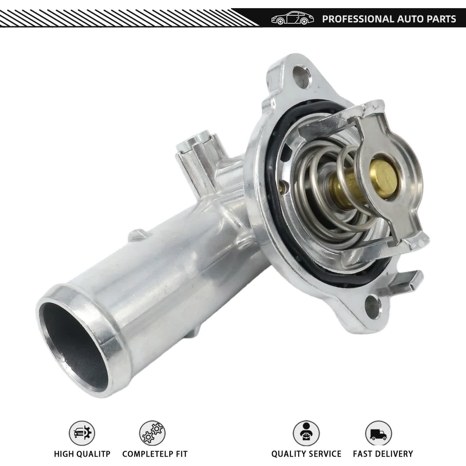 Engine Cooling Water Pump w/Thermostat Kit for 2017-2022 Maserati Levante 3.0 V6