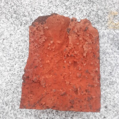 Volcanic Lava Rock Fire Red Orange Pahoehoe Display Specimen Sample Teaching Aid