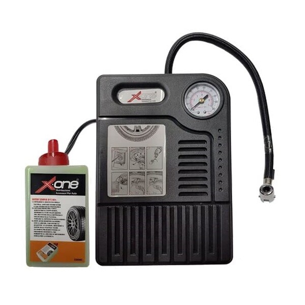 Kit Gonfia e Ripara Ford Mondeo 5P: Compressore 12V e Sigillante 450ml - 2