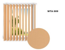 Lamellenanlage  Lamellenvorhang  Vertikaljalousie nach Maß viele Farben Karamell