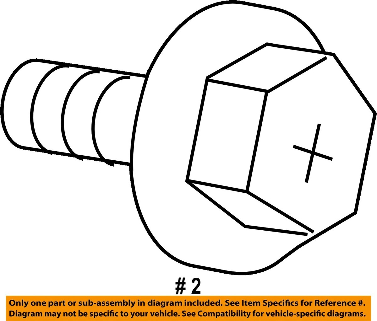 Chevrolet GM OEM 16-18 Spark-Fender Bolt 42346967 | eBay