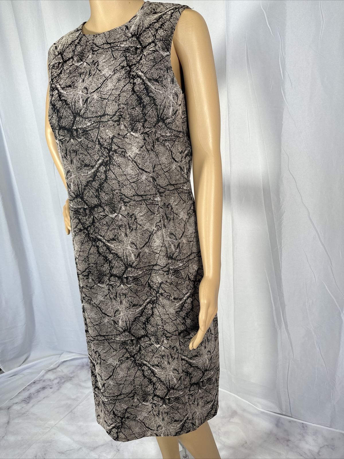 AUTHENTIC Versace Collection Grey Patterned Sheat… - image 4