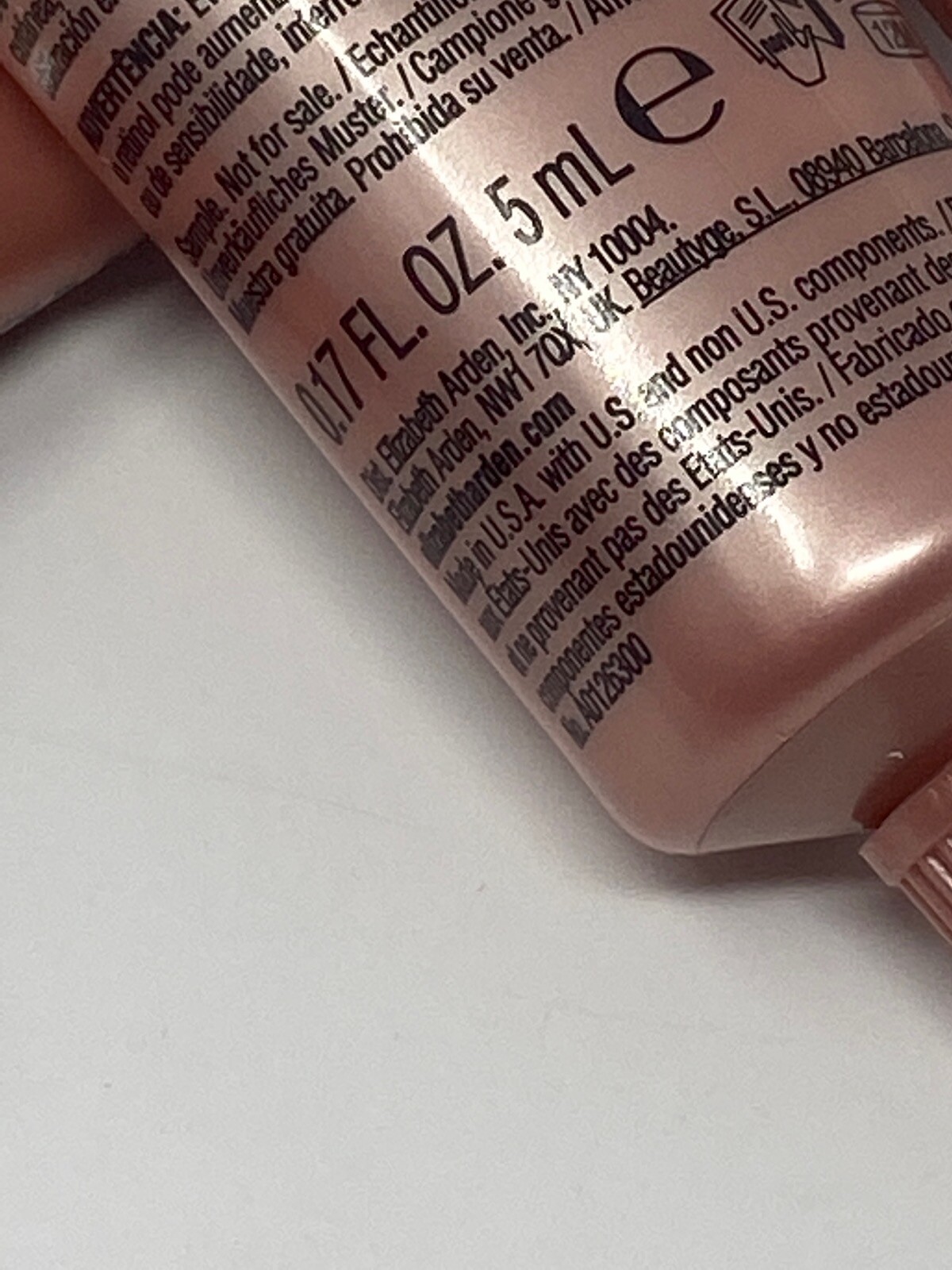 8 ELIZABETH ARDEN Retinol Ceramide Line Erasing Eye Cream 0.17oz tubes NEW