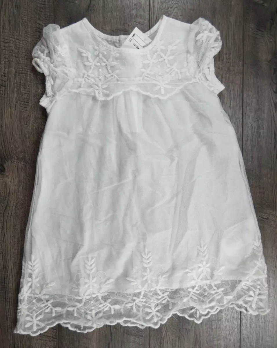 White easter clearance dress for baby