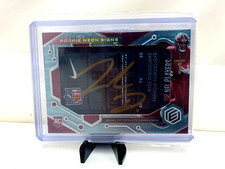 Panini Elements 2022 Jahan Dotson Red Rookie RC Auto Neon Signs Laundry Tag 5/5