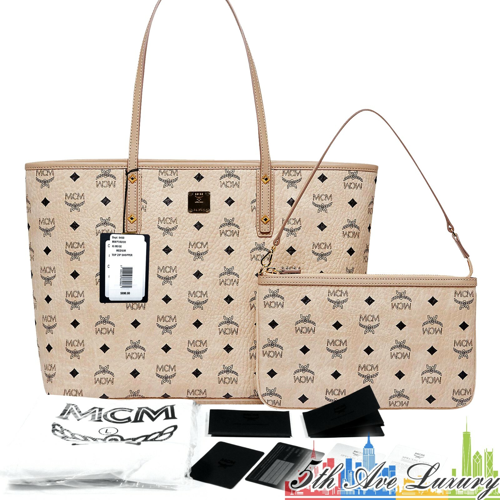 mcm neverfull bolsa
