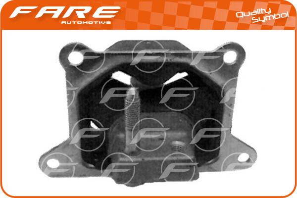 Support moteur FARE SA 1966 pour éliminer les vibrations Opel Combo