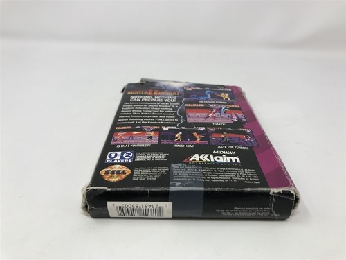 Mortal Kombat II 2 - Sega Game Gear - Box + Tray & Manual Only - NO GAME - Picture 6 of 8
