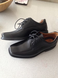 Bnib Air negro Uk7 zapatos escuela drexlar para de cuero Clarks Active Time hombre ZxZpOq