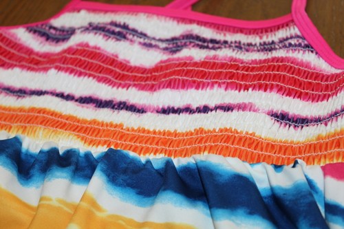 GIRL Girls LANDS END Swim Suit SWIMSUIT TANKINI Top Size 10 (10) EUC Pool PARTY - Picture 7 of 18