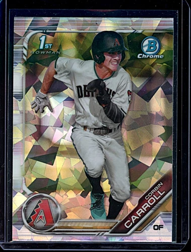 2019 Bowman Draft Chrome Sapphire Edition #BDC125 Corbin Carroll Rookie