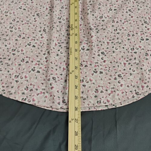 NYDJ Top Women's Multicolor Size M Pleated 3/4 Sleeves Blouse - Picture 13 of 15