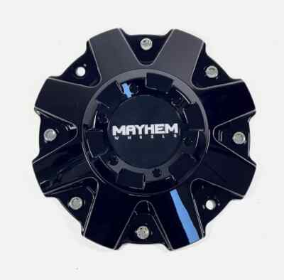 Mayhem Wheels 8015 & 8090 Gloss Black Center Cap C108040B01-N | eBay