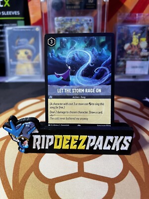 Lorcana Rise Of The Floodborn Let The Storm Rage On 199/204 Near Mint 