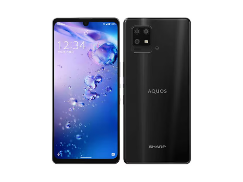 SHARP AQUOS zero6 Black ROM 128GB/RAM 8GB Android Smart SHARP AQUOS zero6 Black ROM 128GB/RAM 8GB Android Smart