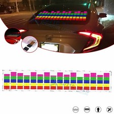 For Audi A4 A3 A5 A6 Tt Music Rhythm Led Light Sticker Sound Activated Equalizer