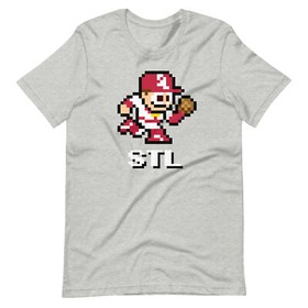 St. Louis Cardinals Baseball Team Jersey Nintendo Retro NES T-Shirt