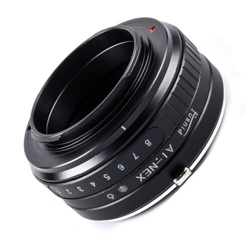 Tilt Shift Adapter For Nikon AI F Lens to Sony E Camera A6300 A6500 NEX-7 A7 A7R - Afbeelding 1 van 14
