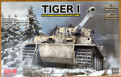 Rye Field Model 5025 : Dt. Pz.Kpfw.VI Ausf.E  Sd.Kfz.181 ''TIGER I'' / Kit 1:35