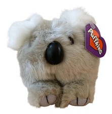 Rare VTG 1997 Puffkins Collection AUSSIE Koala 4" Plush Grey NEW W/Tag
